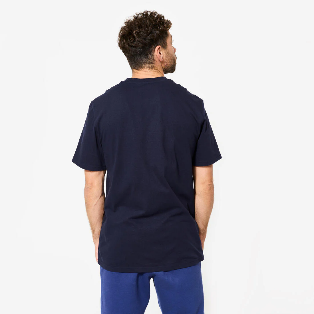 POLERA FITNESS HOMBRE CORTE REGULAR ALGODÓN - Image 8