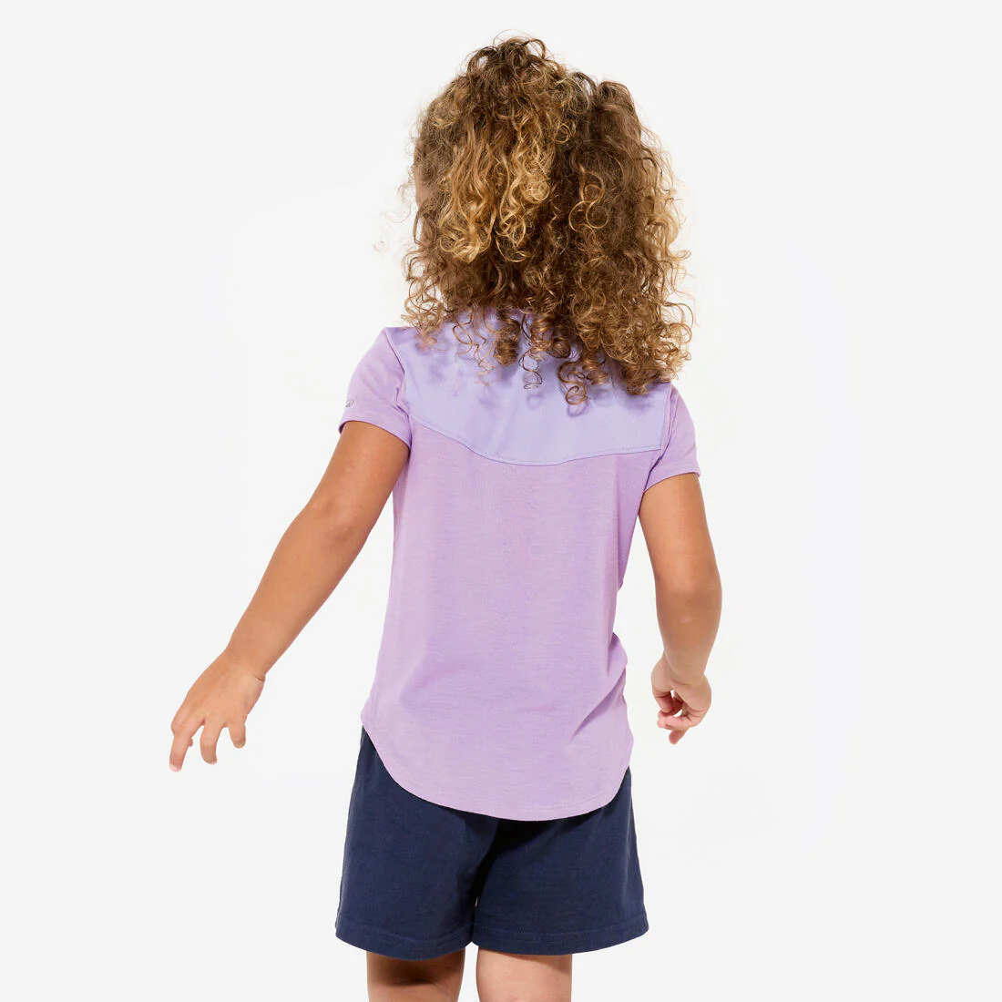 POLERA GIMNASIA INFANTIL ROSADA LIVIANA TRANSPIRABLE - Image 11