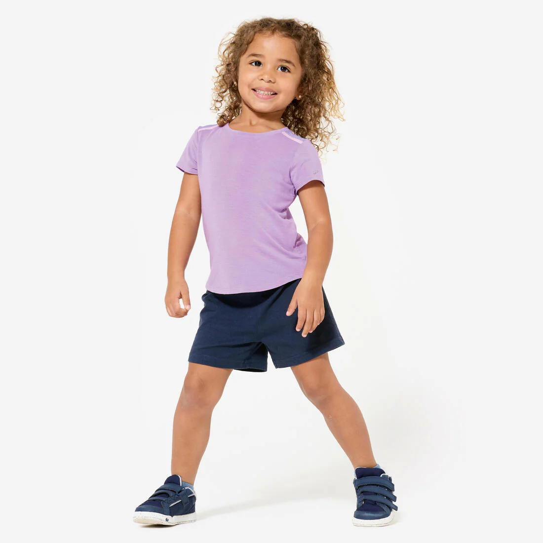 POLERA GIMNASIA INFANTIL ROSADA LIVIANA TRANSPIRABLE - Image 6