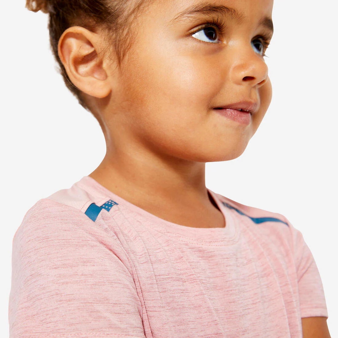 POLERA GIMNASIA INFANTIL ROSADA LIVIANA TRANSPIRABLE - Image 8