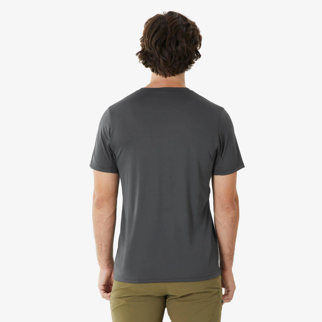 Remera manga corta de senderismo material sintético -hombre- mh100 - Image 8