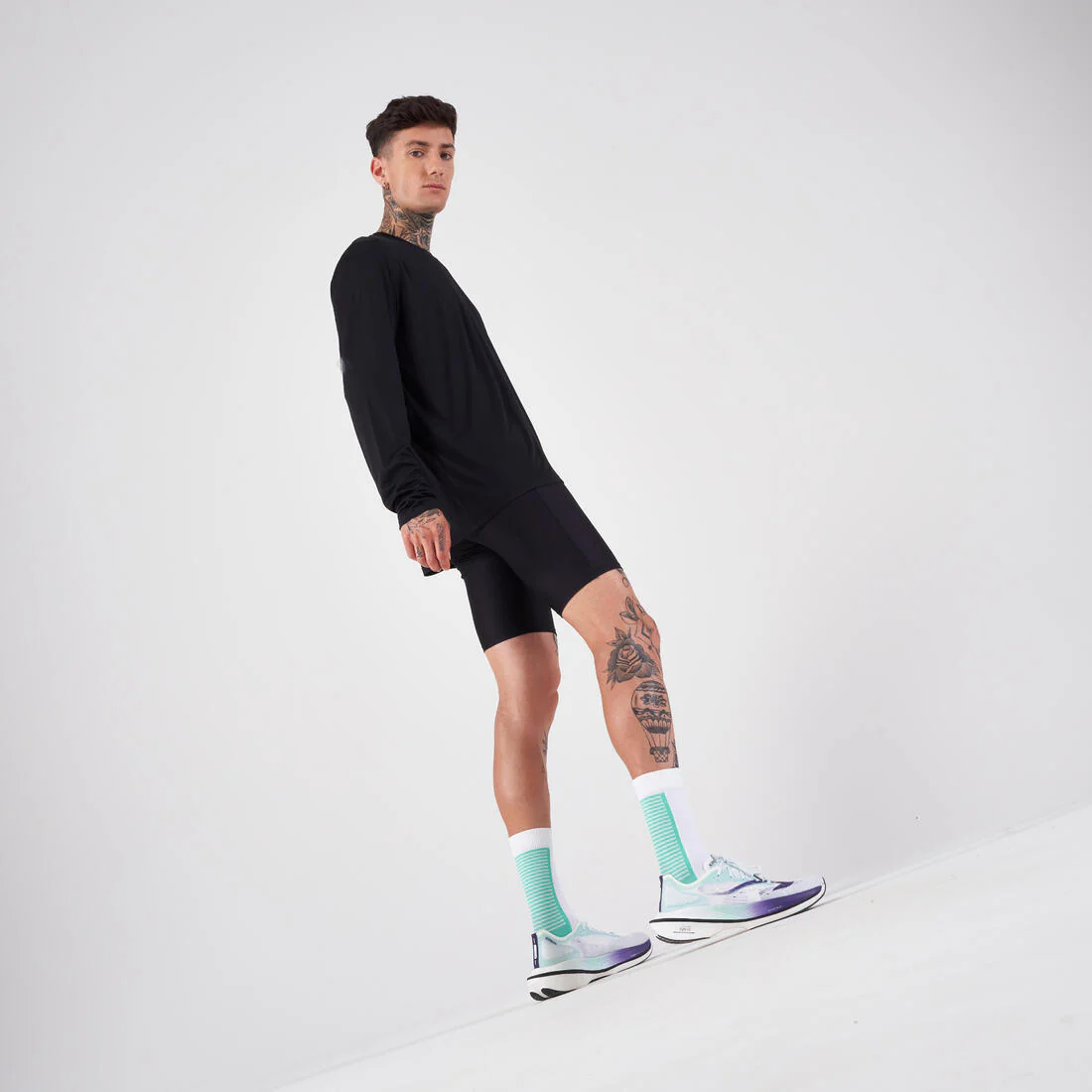 Remera manga larga running anti-uv hombre kiprun dry 500 uv - Image 15