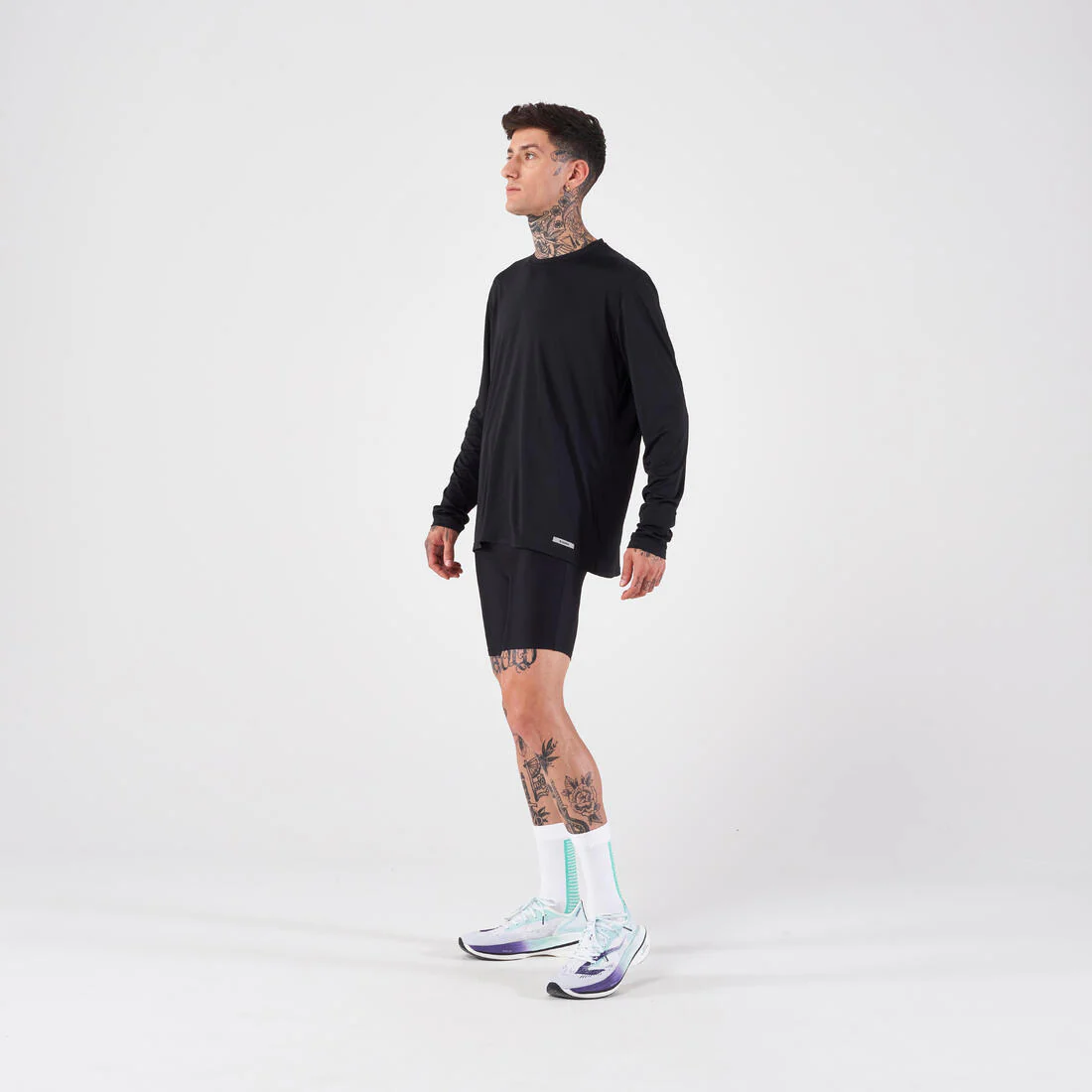 Remera manga larga running anti-uv hombre kiprun dry 500 uv - Image 19