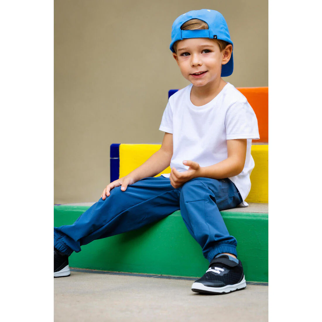 POLERA MÚLTIPLES DEPORTES NIÑOS BLANCO ALGODÓN MIXTA - Image 16