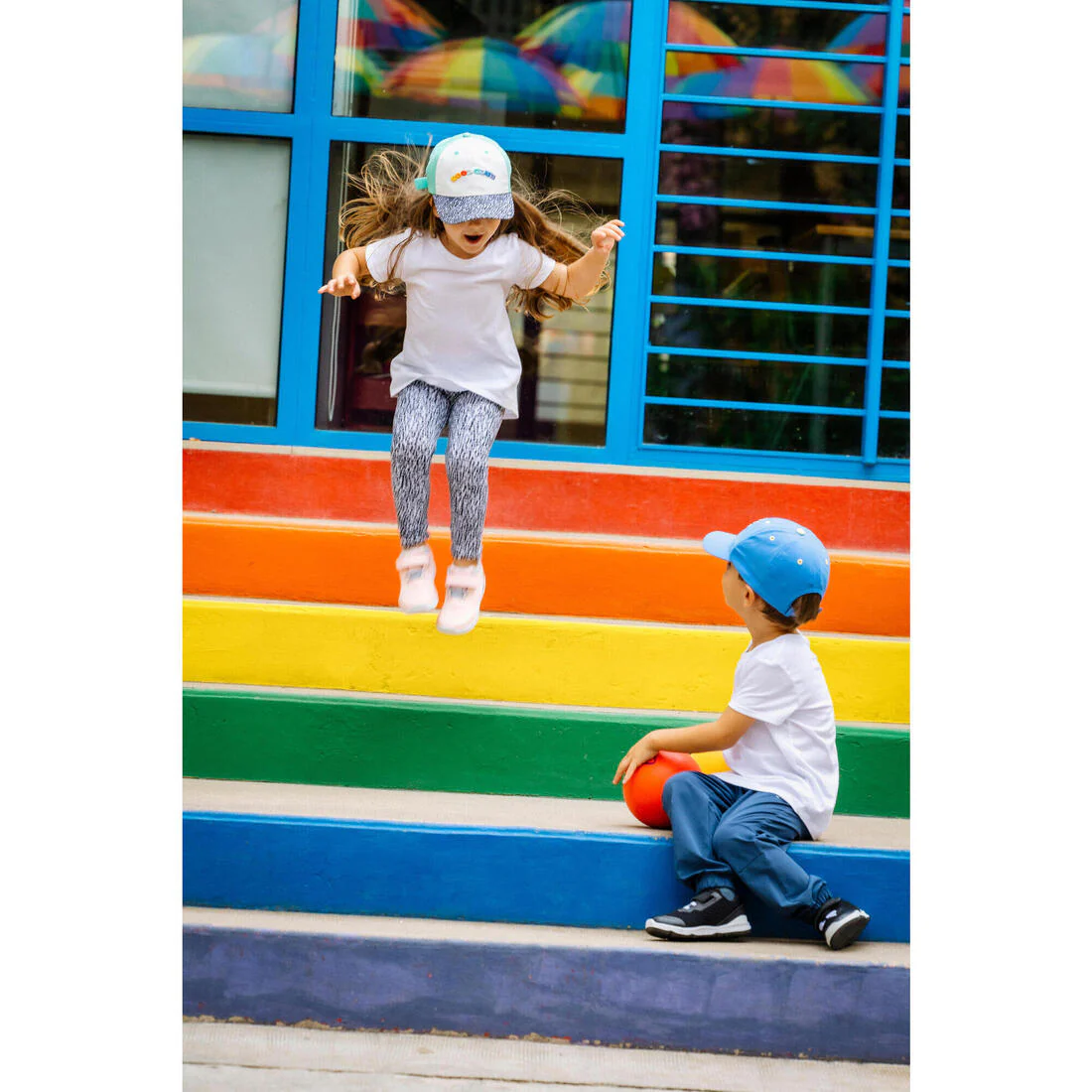 POLERA MÚLTIPLES DEPORTES NIÑOS BLANCO ALGODÓN MIXTA - Image 17