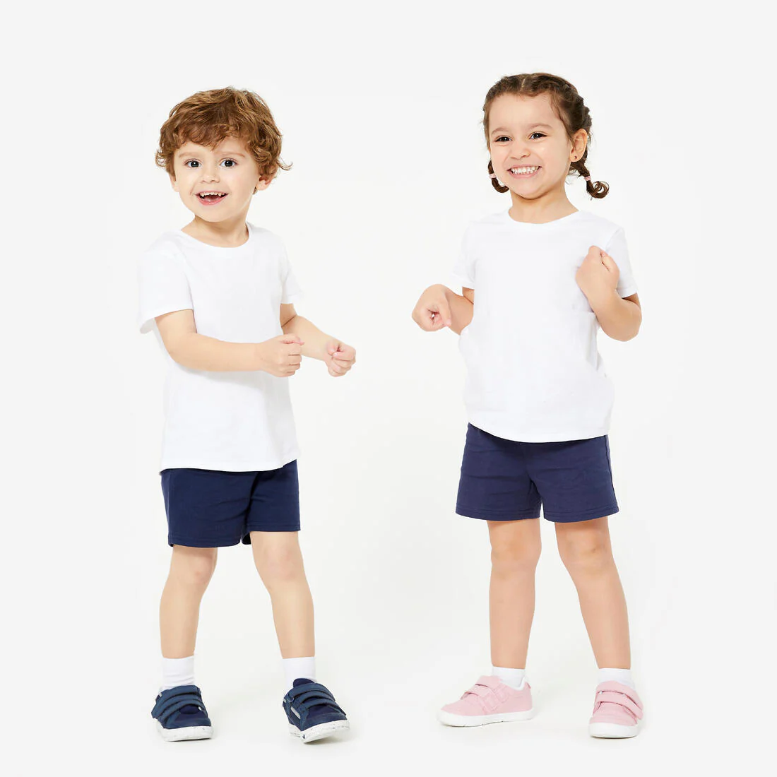 POLERA MÚLTIPLES DEPORTES NIÑOS BLANCO ALGODÓN MIXTA - Image 2