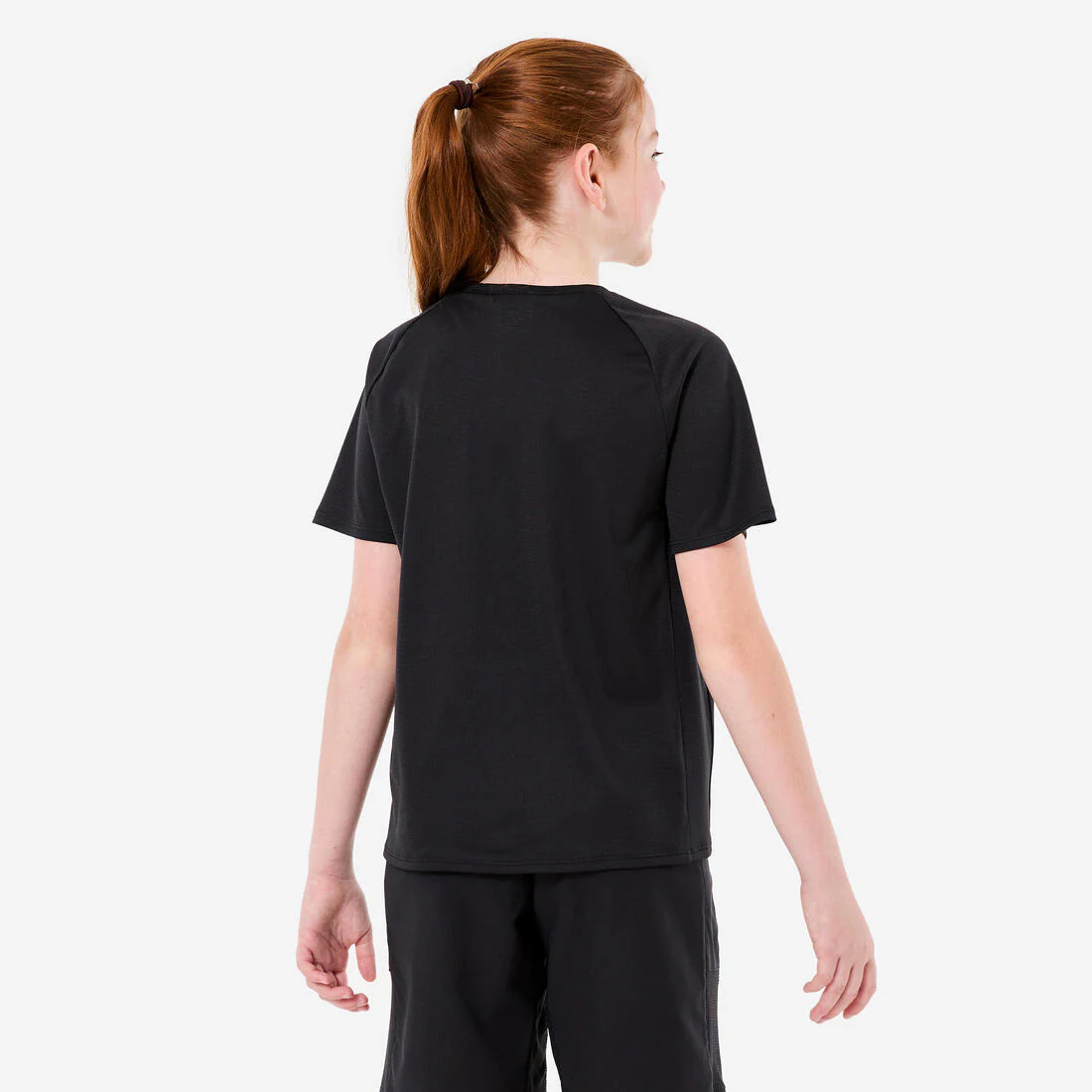 Camiseta Niños Blanco Lisa Tejido Sintético - Image 7
