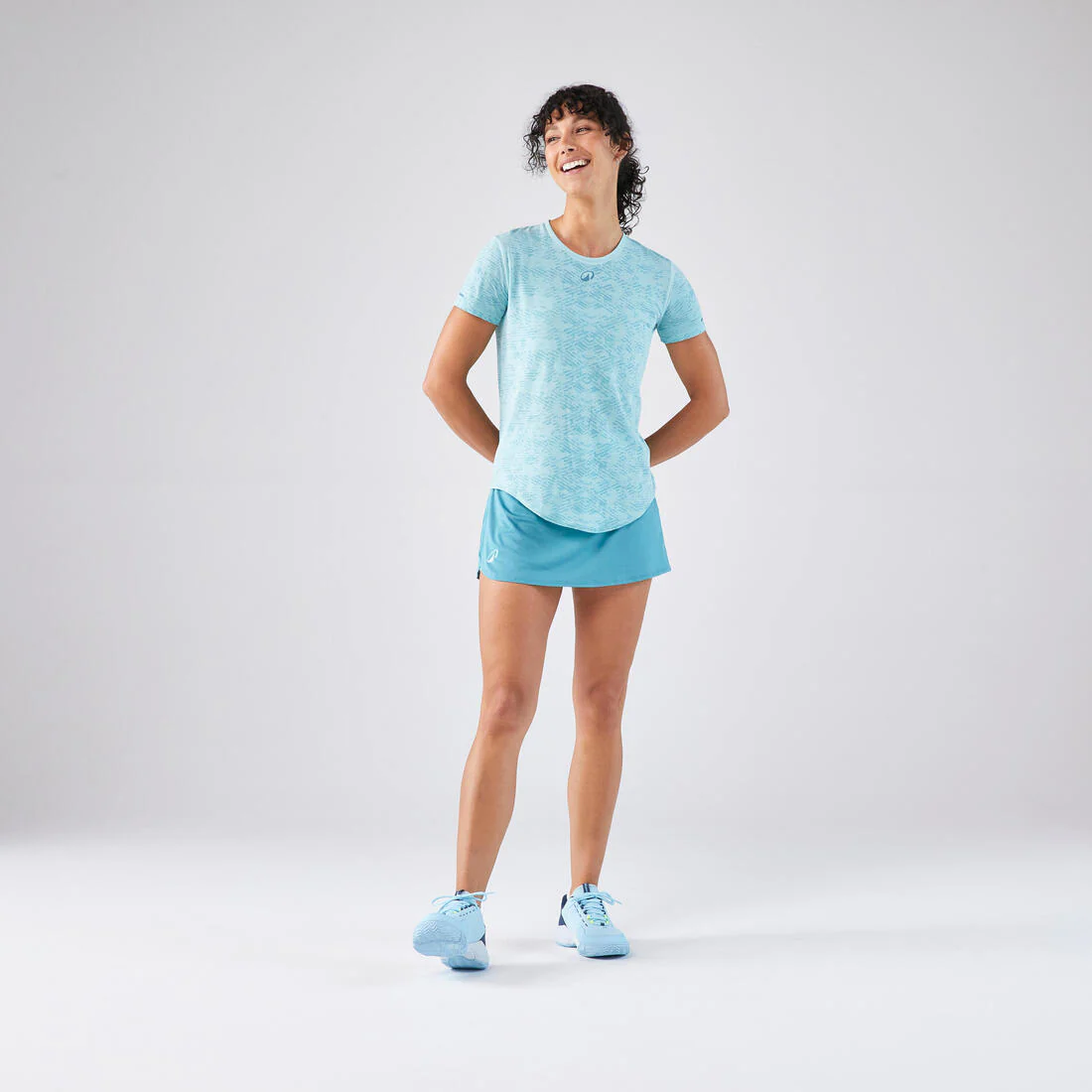 POLERA PÁDEL MANGA CORTA TRANSPIRABLE MUJER - Image 3