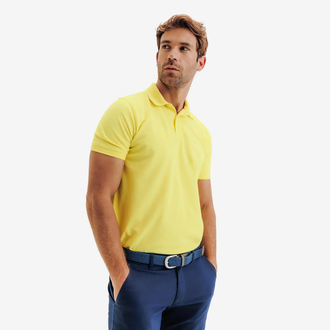 POLERA PIQUÉ DE GOLF HOMBRE MW500 - Image 5