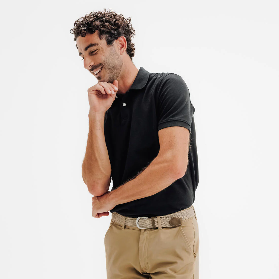 POLERA PIQUÉ DE GOLF HOMBRE MW500 - Image 7