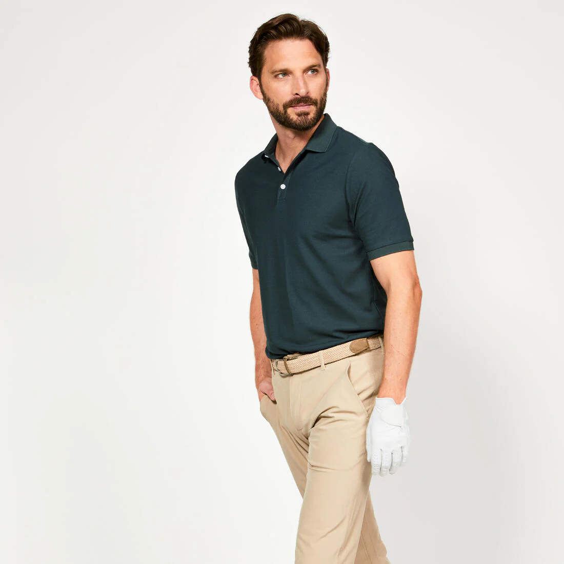 POLERA PIQUÉ DE GOLF MANGA CORTA HOMBRE WW500 - Image 10