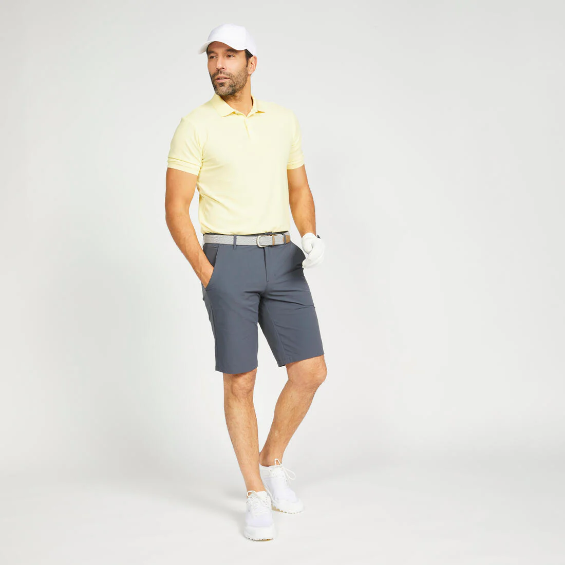 POLERA PIQUÉ DE GOLF MANGA CORTA HOMBRE WW500 - Image 15