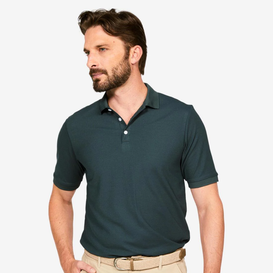 POLERA PIQUÉ DE GOLF MANGA CORTA HOMBRE WW500 - Image 5