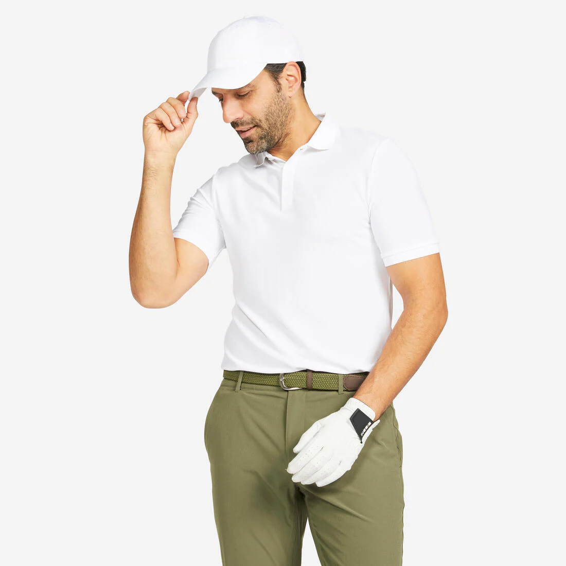 POLERA PIQUÉ DE GOLF MANGA CORTA HOMBRE WW500 - Image 7