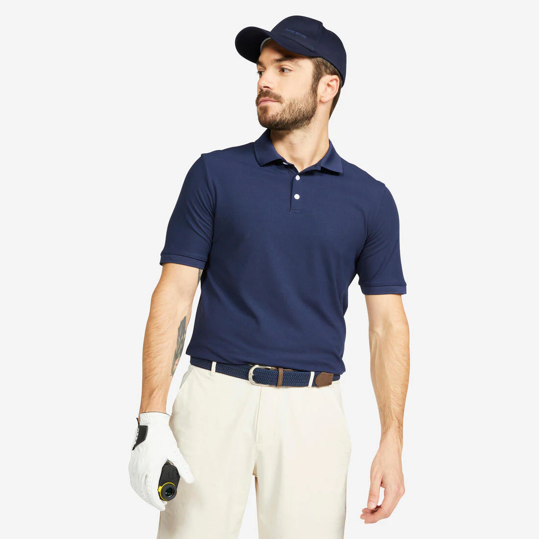 POLERA PIQUÉ DE GOLF MANGA CORTA HOMBRE WW500 - Image 8
