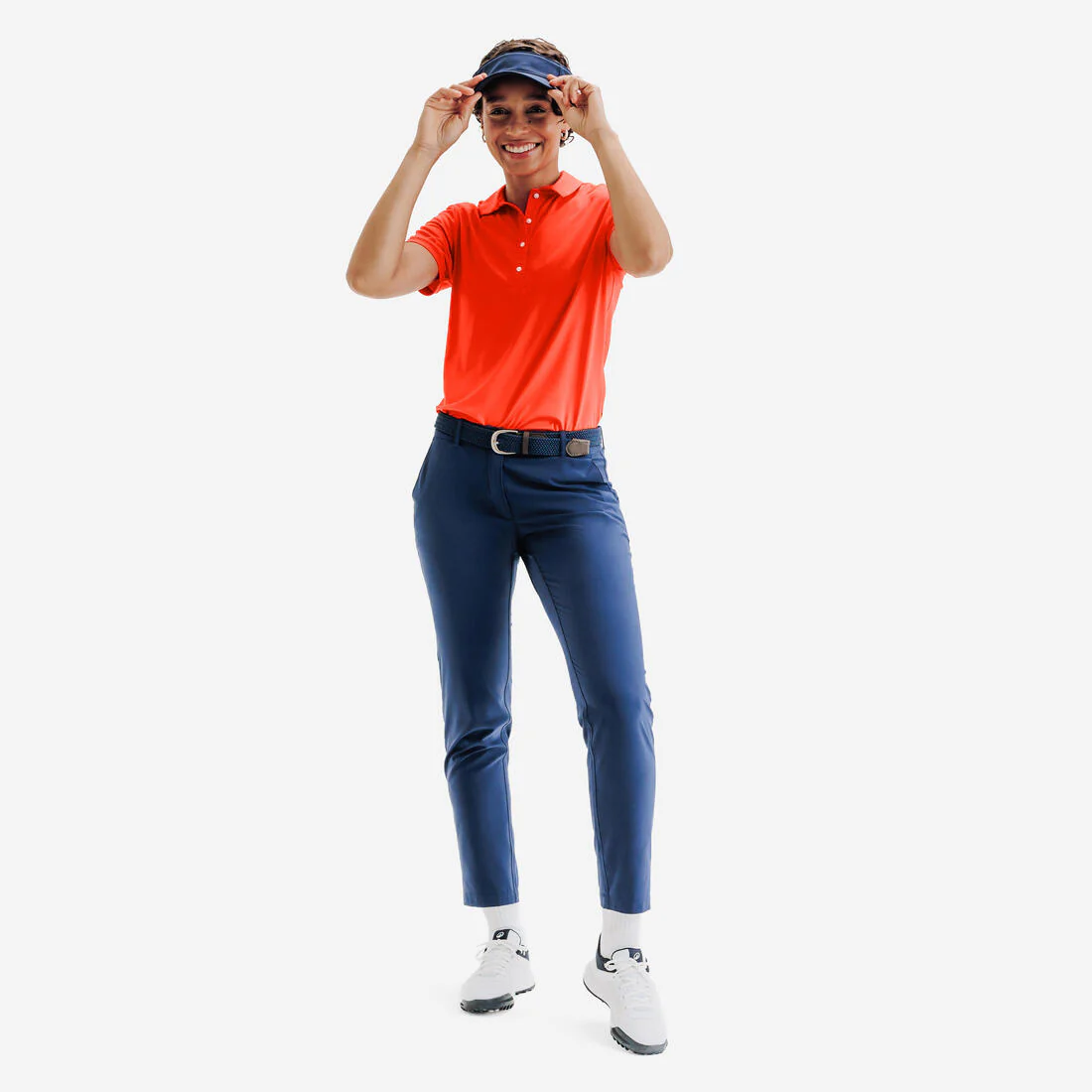 POLERA PIQUÉ DE GOLF MANGA CORTA MUJER WW 500 - Image 6