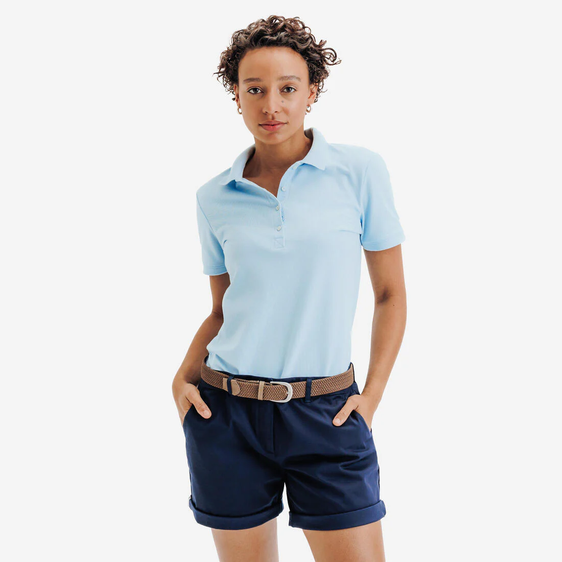 POLERA PIQUÉ DE GOLF MUJER MW500 - Image 2