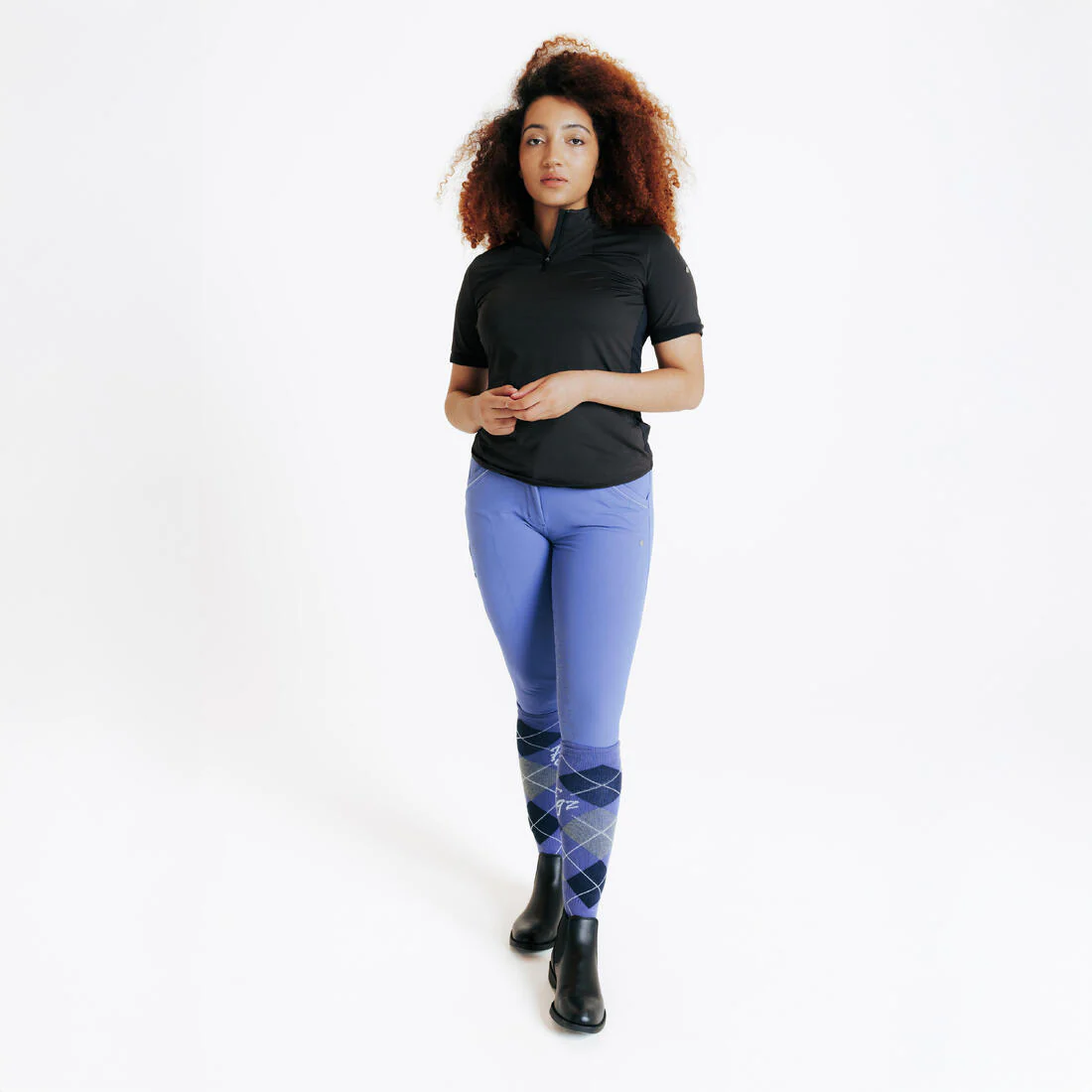 POLERA PIQUÉ EQUITACIÓN MUJER - Image 3