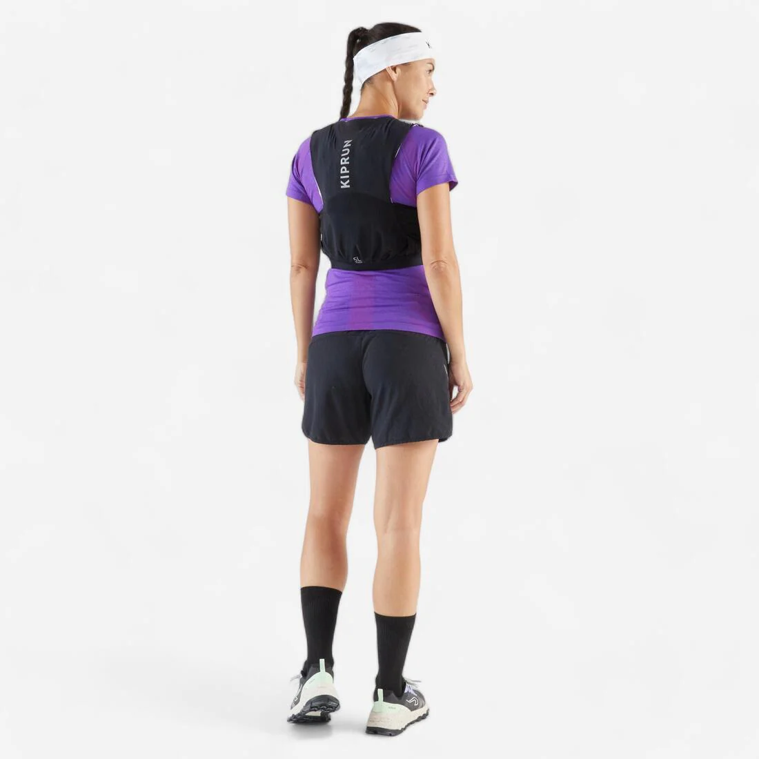 POLERA RUNNING TRAIL SLIM SIN COSTURAS MUJER KIPRUN RUN 500 CONFORT SLIM - Image 14