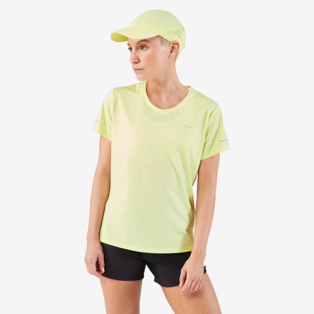 POLERA RUNNING TRANSPIRABLE MUJER KIPRUN RUN 500 DRY - Image 2