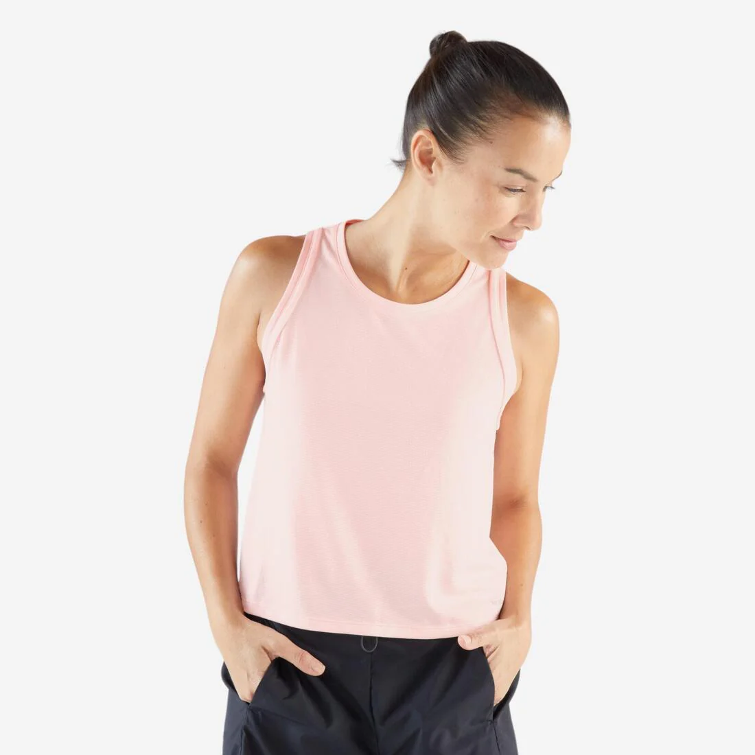 POLERA SIN MANGAS DE RUNNING TRANSPIRABLE MUJER RUN 500 - Image 13