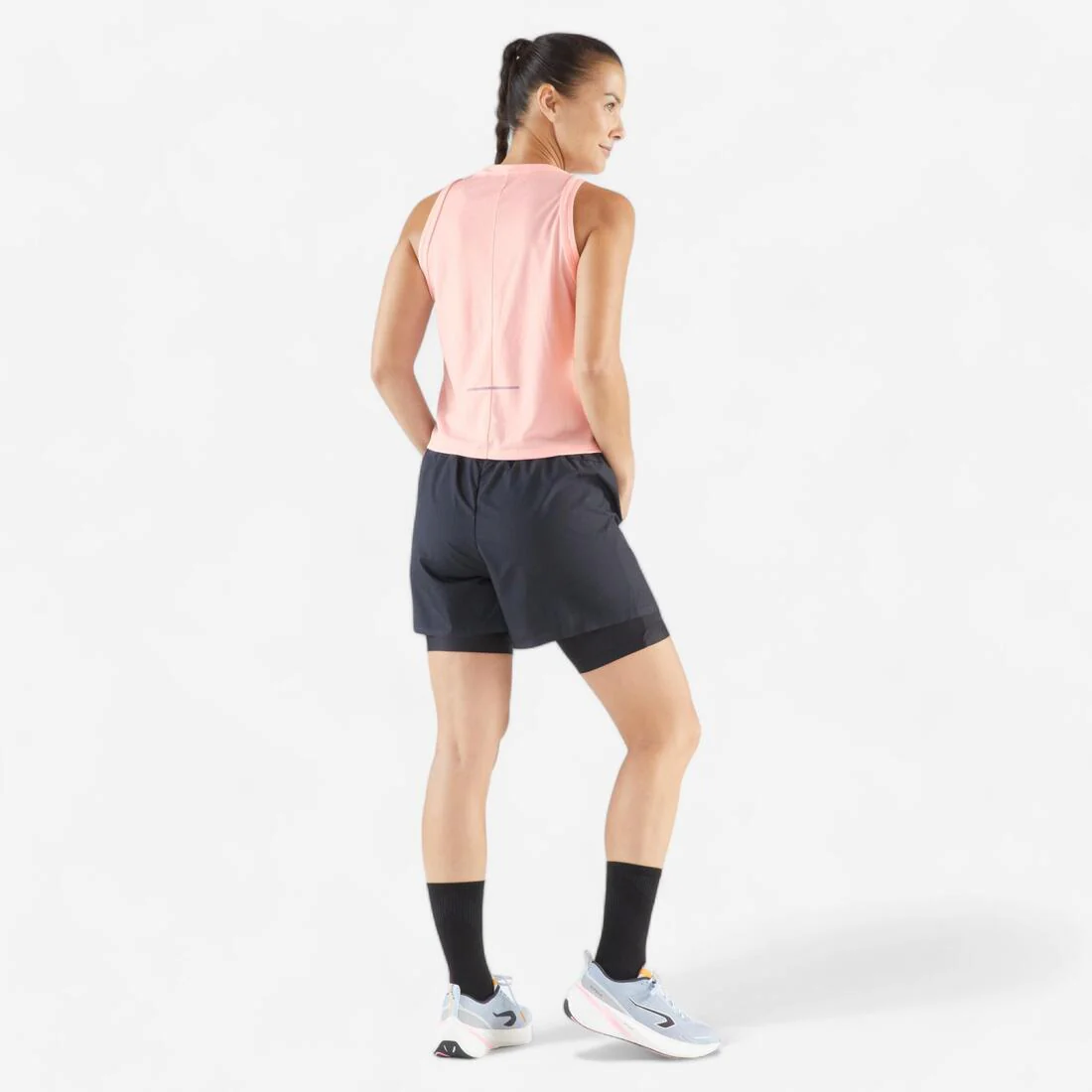 POLERA SIN MANGAS DE RUNNING TRANSPIRABLE MUJER RUN 500 - Image 23