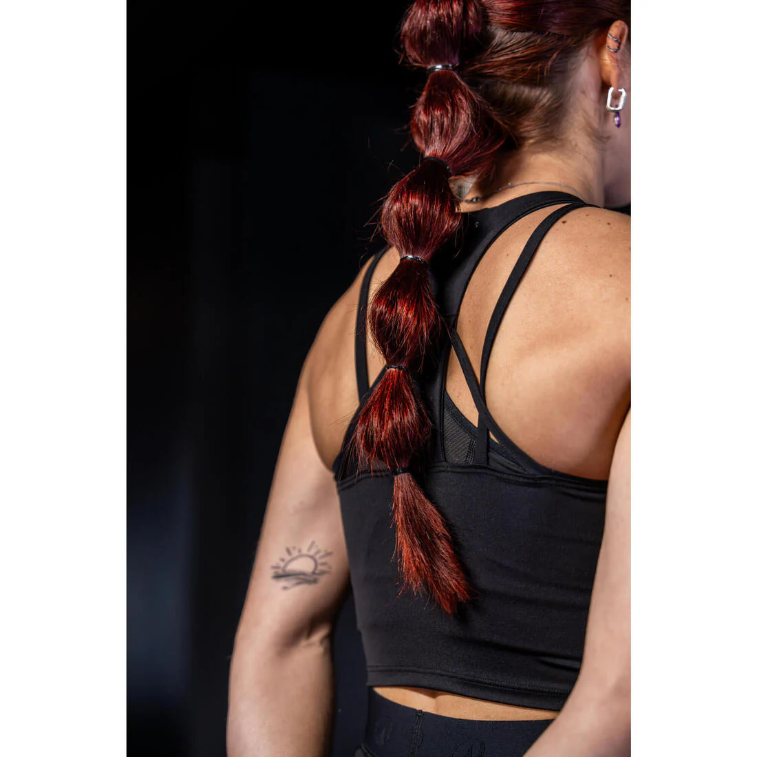 POLERA SIN MANGAS FITNESS FTA 500 MUJER AJUSTADO - Image 12