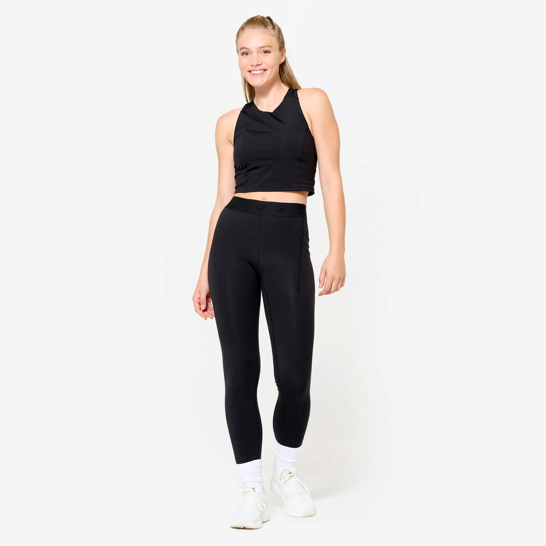 POLERA SIN MANGAS FITNESS FTA 500 MUJER AJUSTADO - Image 4