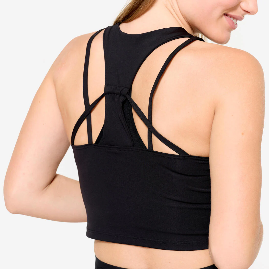 POLERA SIN MANGAS FITNESS FTA 500 MUJER AJUSTADO - Image 6