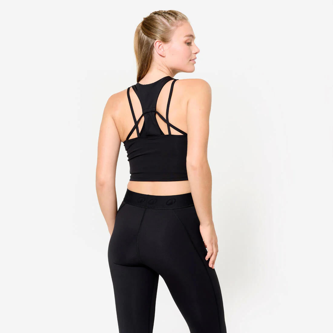POLERA SIN MANGAS FITNESS FTA 500 MUJER AJUSTADO - Image 8