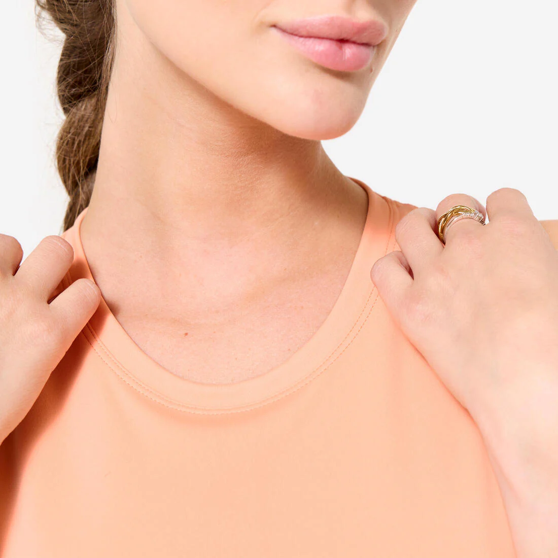 POLERA SIN MANGAS FITNESS MUJER CORTE RECTO - Image 16