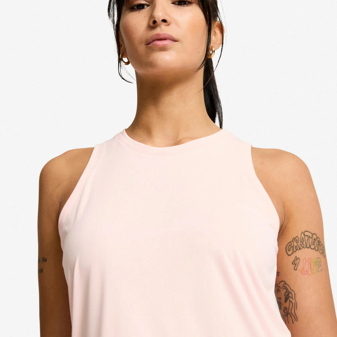 POLERA SIN MANGAS FITNESS MUJER CORTE RECTO - Image 26