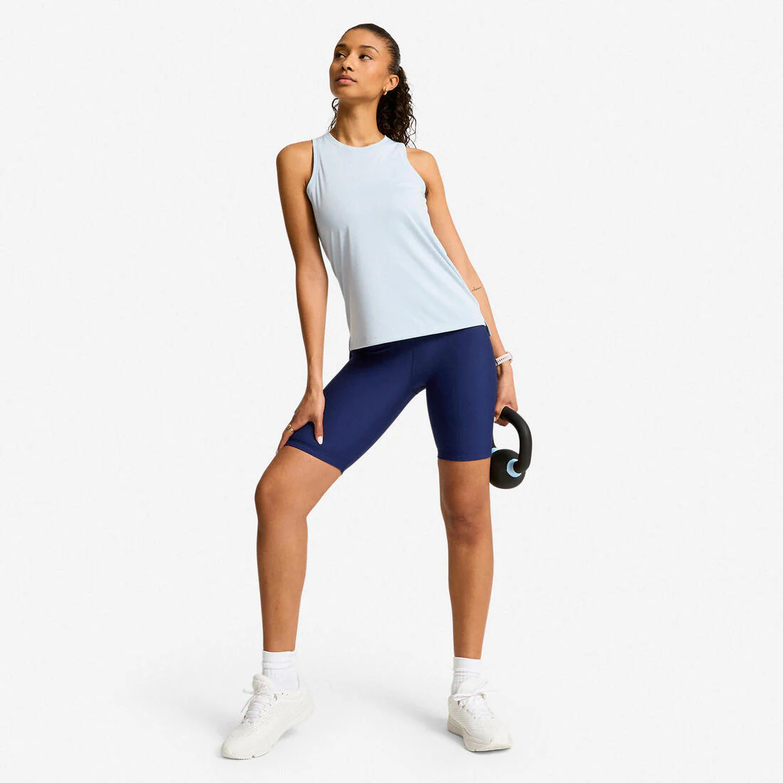 POLERA SIN MANGAS FITNESS MUJER CORTE RECTO - Image 8