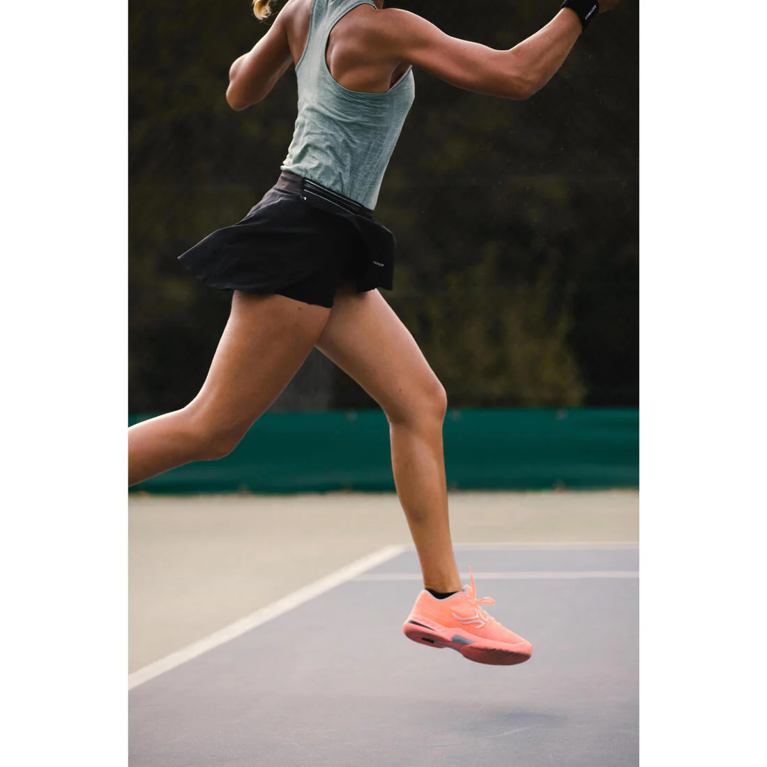 Polera sin mangas tenis light Mujer - TTK Light caqui claro - Image 9
