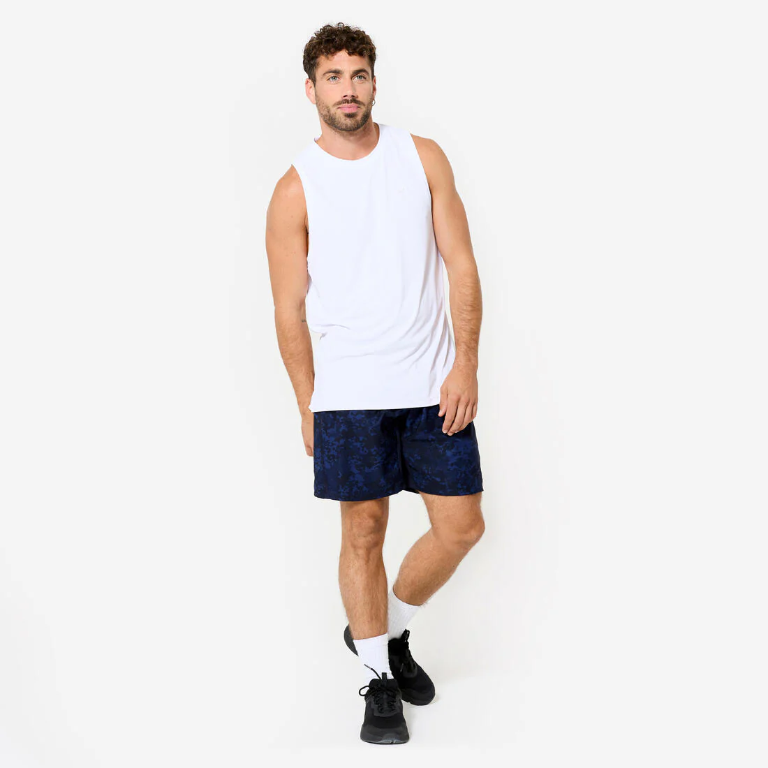 POLERA TRAINING HOMBRE SIN MANGAS CUELLO REDONDO - Image 2