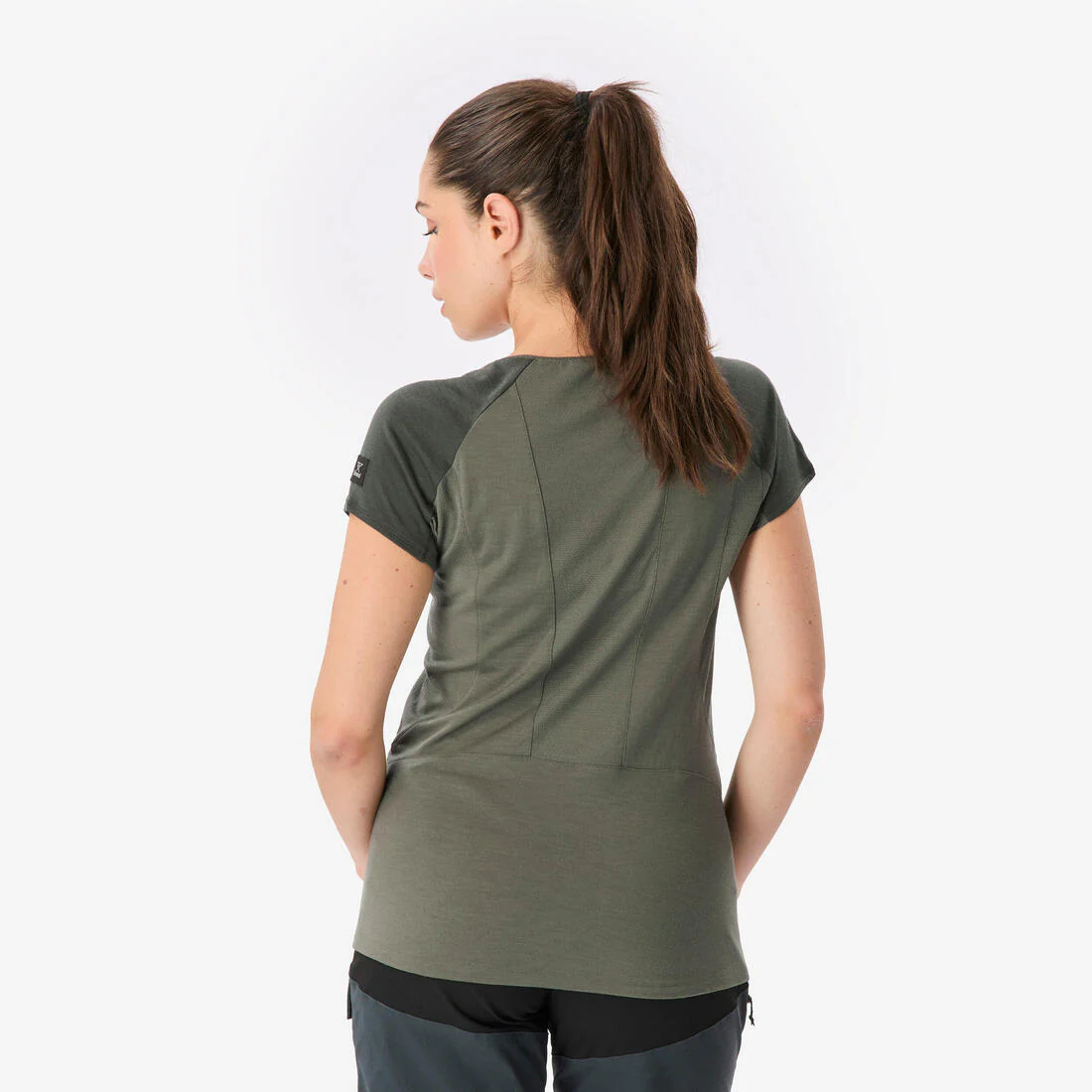 REMERA TREKKING MUJER MT500 CAF - Image 7