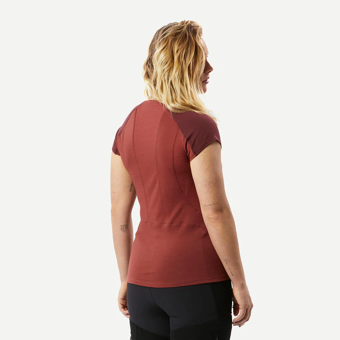 REMERA TREKKING MUJER MT500 CAF - Image 8