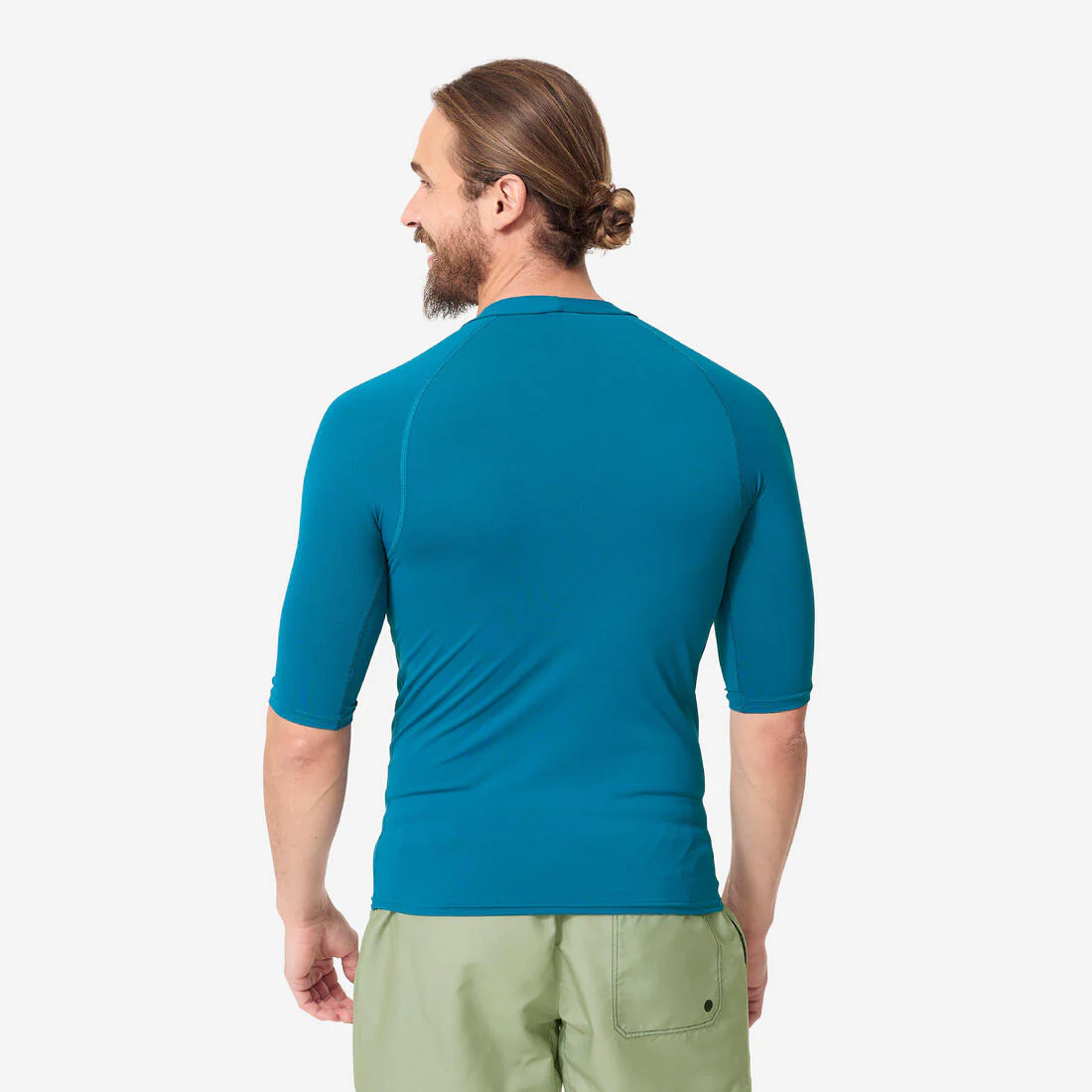 Polera UV hombre manga corta naranjo - Image 10