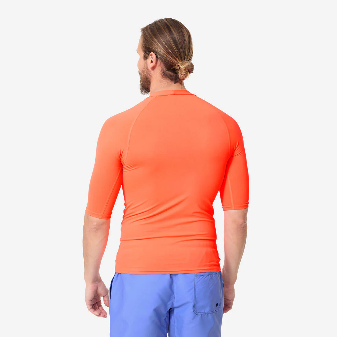 Polera UV hombre manga corta naranjo - Image 13