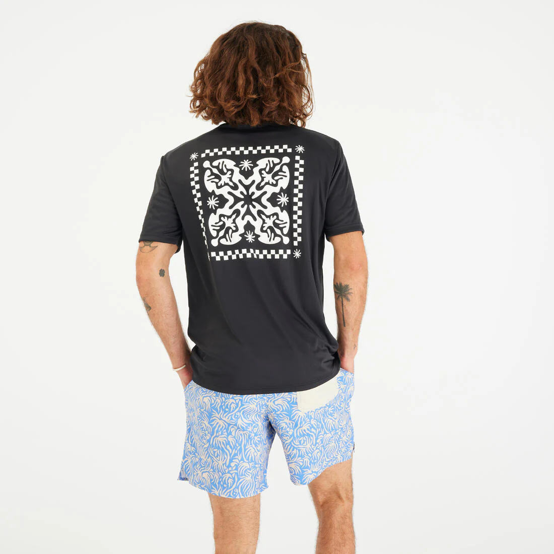 Polera UV hombre manga corta surf - Image 12