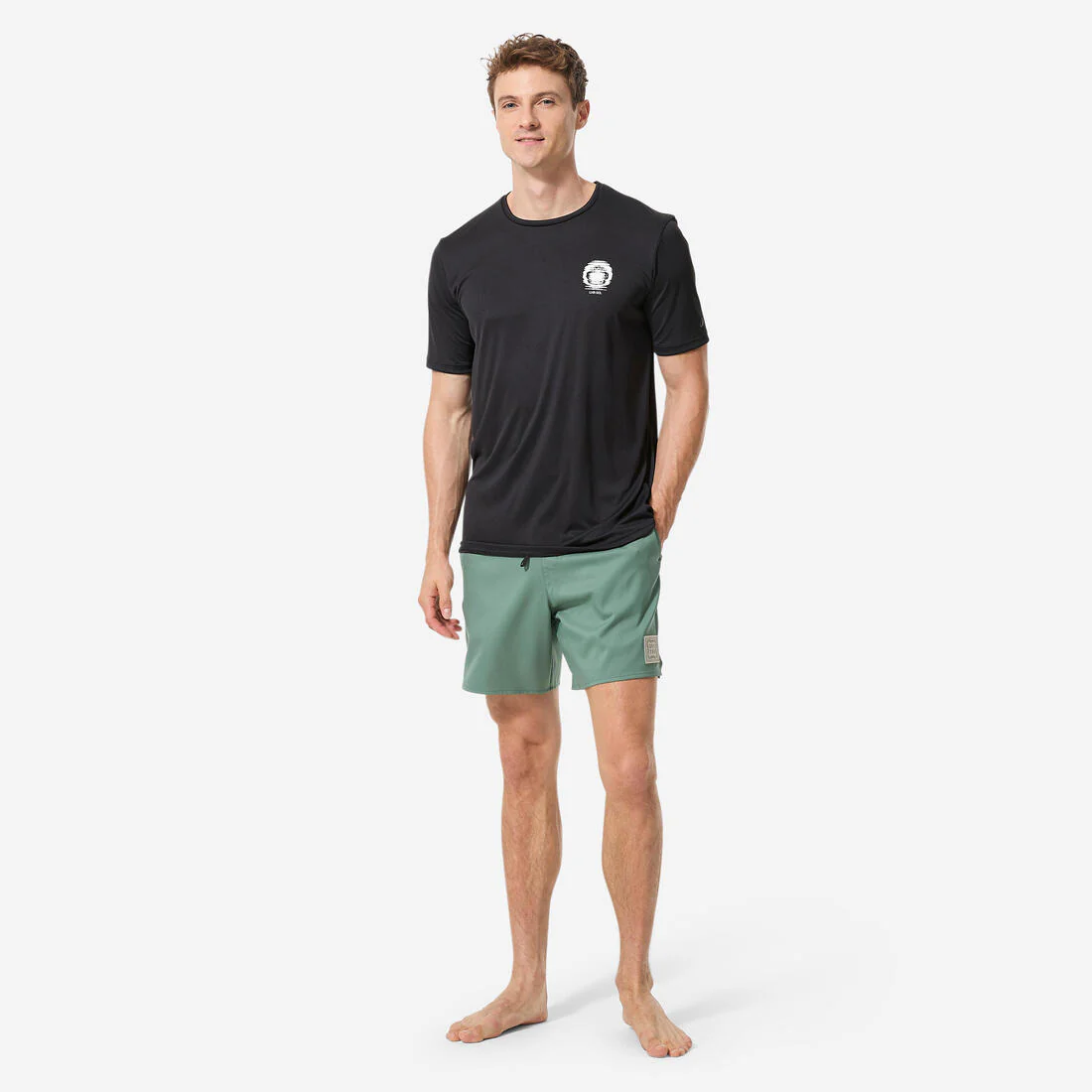 Polera UV hombre manga corta surf - Image 7