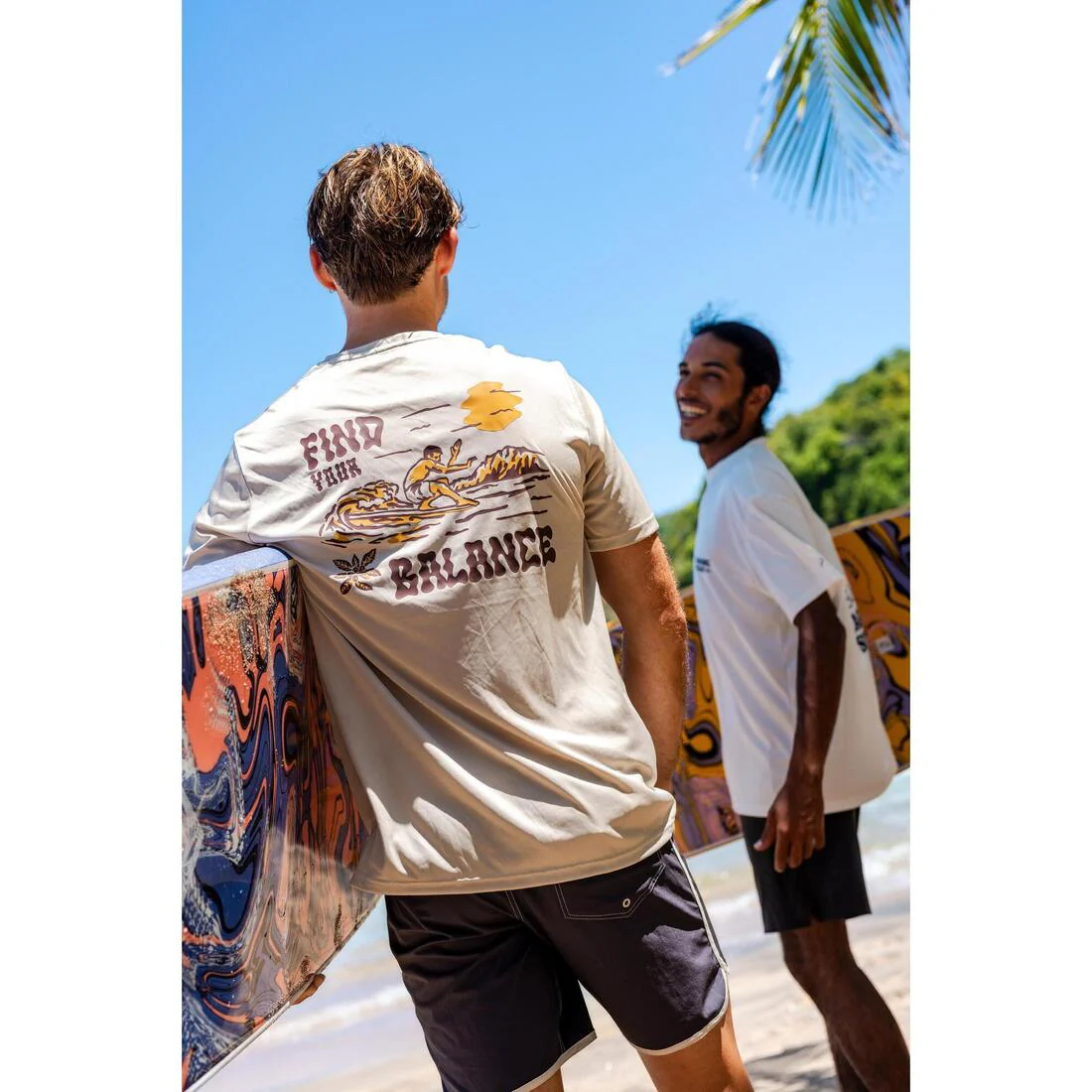 Polera UV hombre manga corta surf - Image 8
