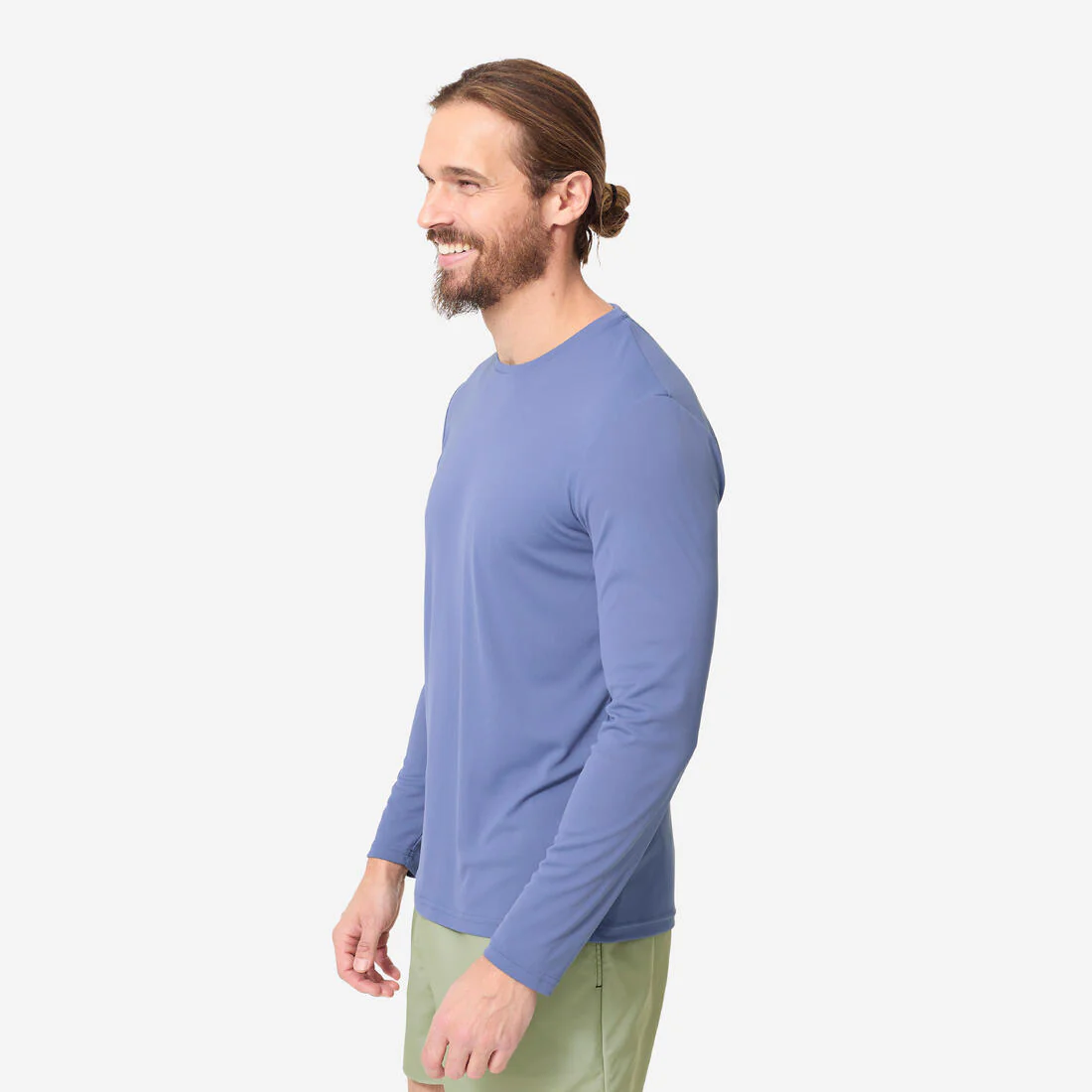Polera UV hombre manga larga surf azul - Image 3