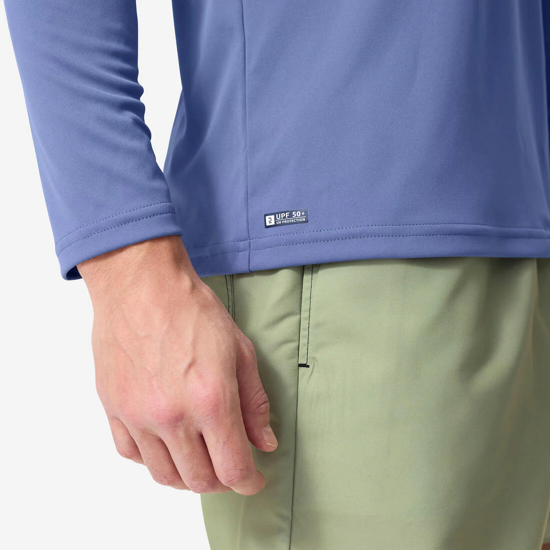 Polera UV hombre manga larga surf azul - Image 5