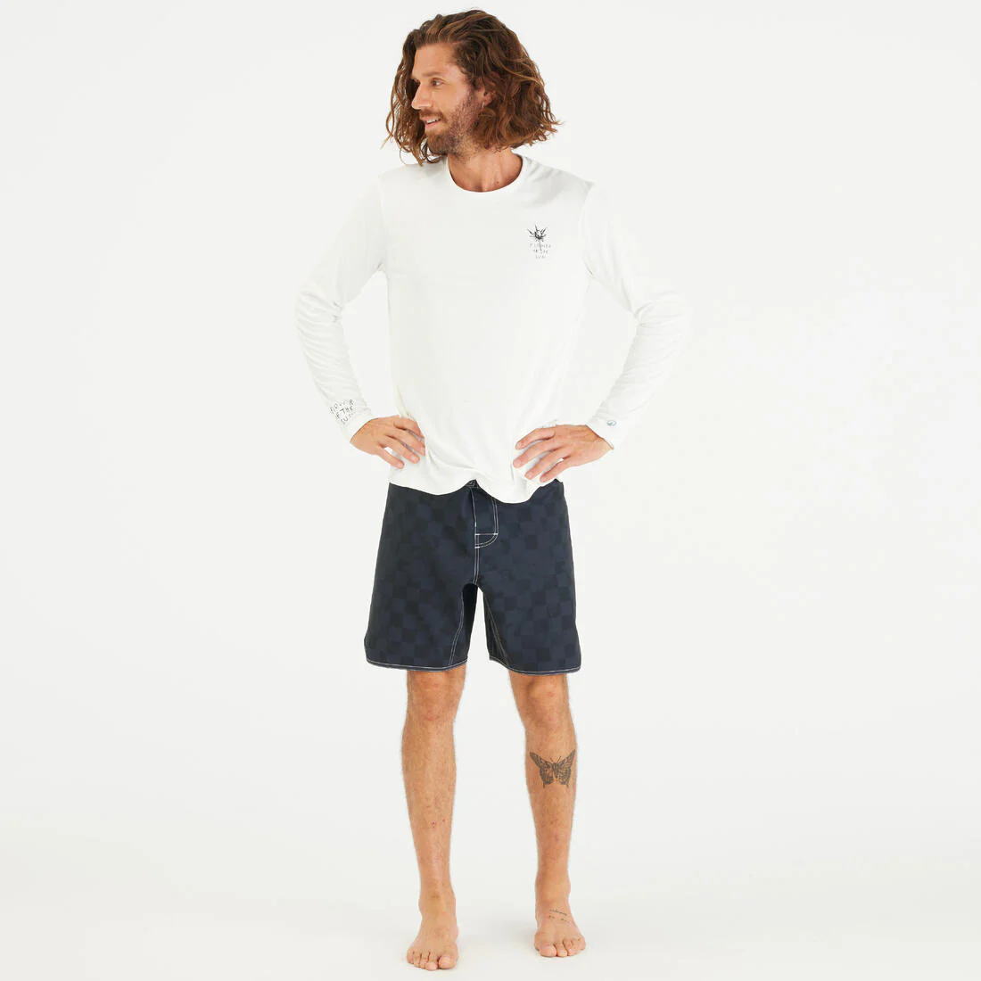 POLERA ANTI-UV SURF HOMBRE FLOWER UPF 50+ - Image 4