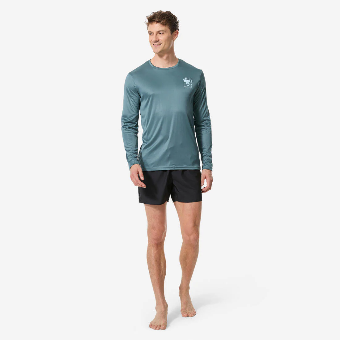 POLERA ANTI-UV SURF HOMBRE FLOWER UPF 50+ - Image 5