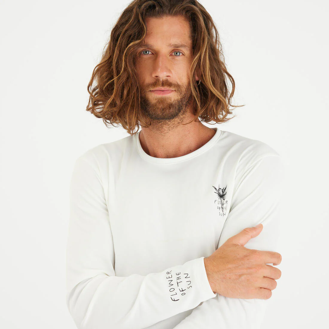 POLERA ANTI-UV SURF HOMBRE FLOWER UPF 50+ - Image 6