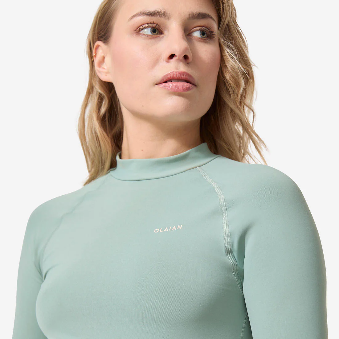 Polera UV mujer manga corta surf rosado - Image 11