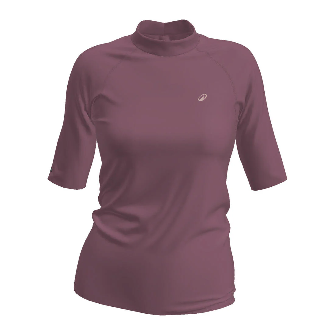 Polera UV mujer manga corta surf rosado - Image 2