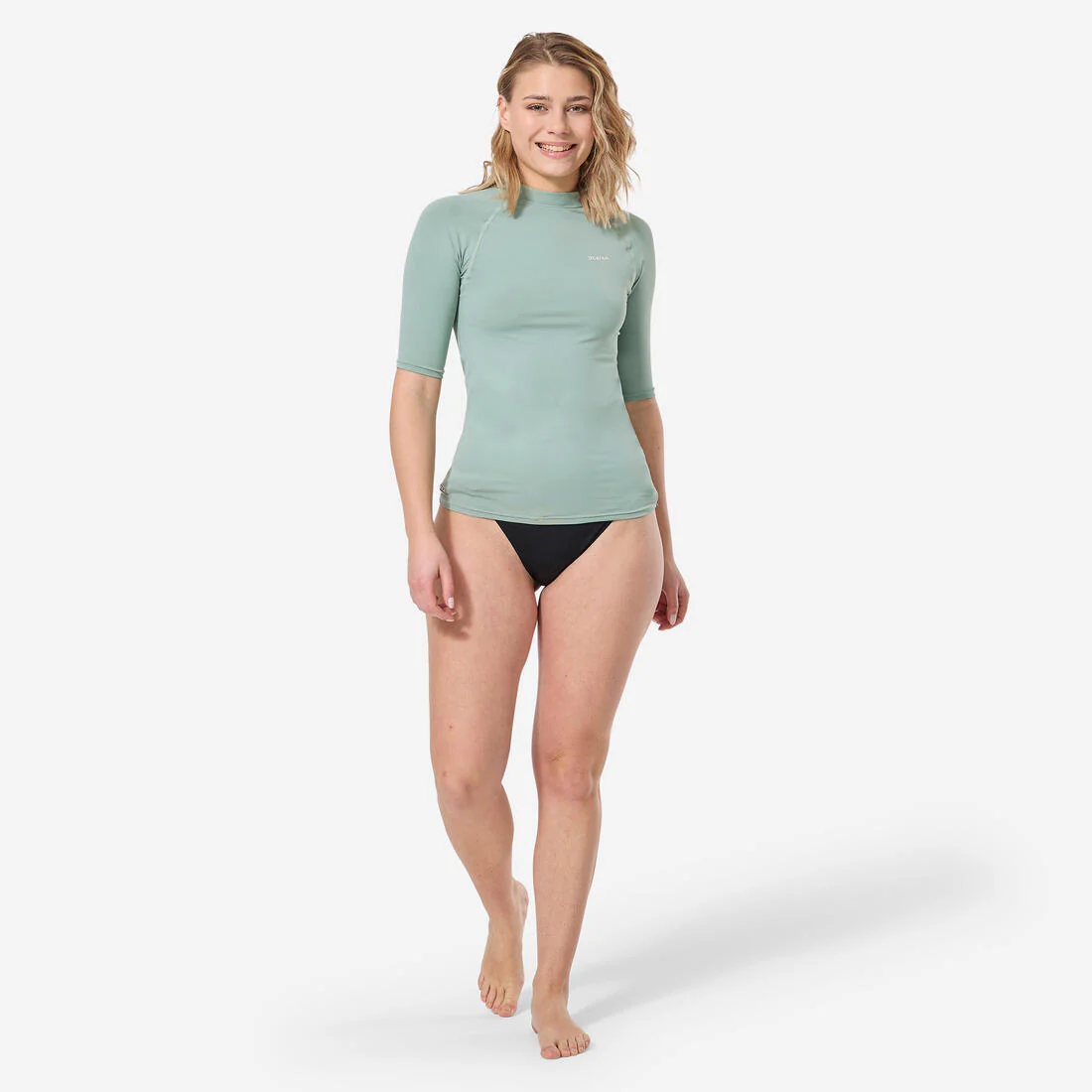 Polera UV mujer manga corta surf rosado - Image 5